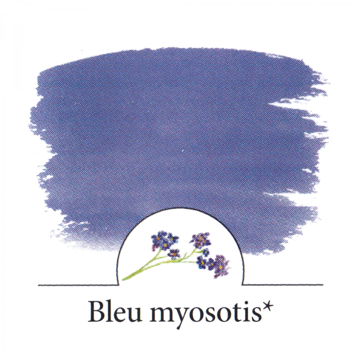Imagine Produs Calimara Cerneala 100 ml Jacques Herbin Writing 350th Anniversary Blue Myosotis