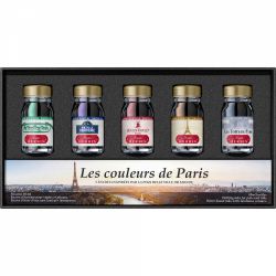 Set 5 Calimara 10 ml Jacques Herbin Writing Paris Colours