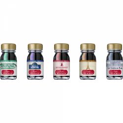 Set 5 Calimara 10 ml Jacques Herbin Writing Paris Colours