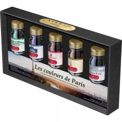 Set 5 Calimara 10 ml Jacques Herbin Writing Paris Colours