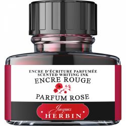 Calimara Cerneala 30 ml Jacques Herbin Writing Scented Red - Parfum Rose
