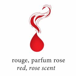Calimara 30 ml Jacques Herbin Writing Scented Red - Parfum Rose