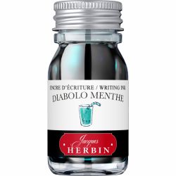 Calimara 10 ml Jacques Herbin Writing The Pearl of Inks Diabolo Menthe