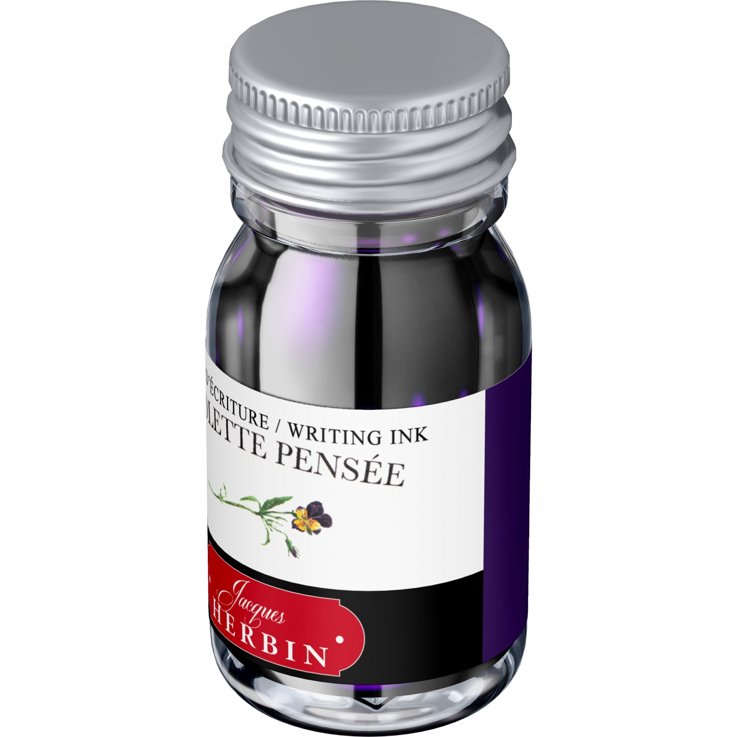 Imagine Produs Calimara Cerneala 10 ml Jacques Herbin Writing The Pearl of Inks Violette Pensee