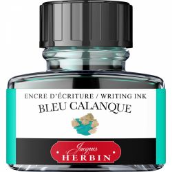Calimara 30 ml Jacques Herbin Writing The Jewel of Inks Bleu Calanque