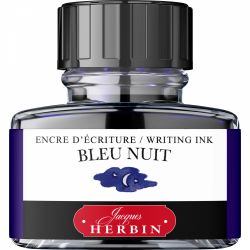 Calimara 30 ml Jacques Herbin Writing The Jewel of Inks Bleu Nuit