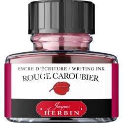Calimara 30 ml Jacques Herbin Writing The Pearl of Inks Rouge Caroubier