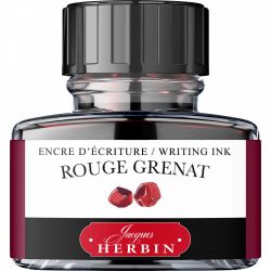 Calimara 30 ml Jacques Herbin Writing The Pearl of Inks Rouge Grenat