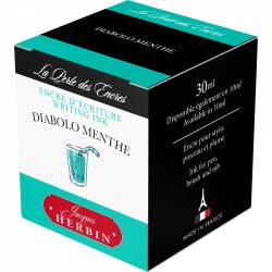 Calimara 30 ml Jacques Herbin Writing The Pearl of Inks Diabolo Menthe