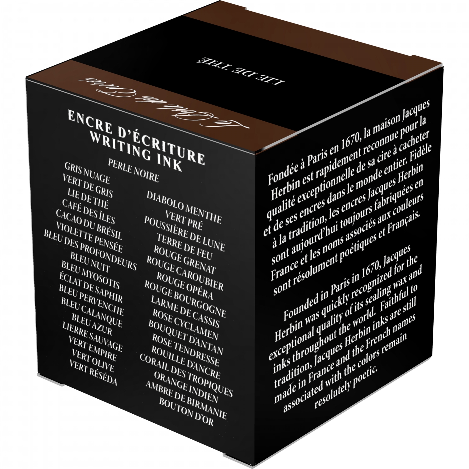 Imagine Produs Calimara Cerneala 30 ml Jacques Herbin Writing The Pearl of Inks Lie de The