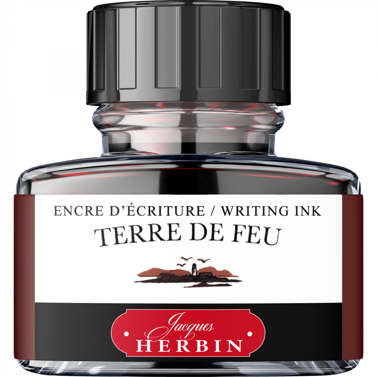 Imagine Produs Calimara Cerneala 30 ml Jacques Herbin Writing The Pearl of Inks Terre De Feu