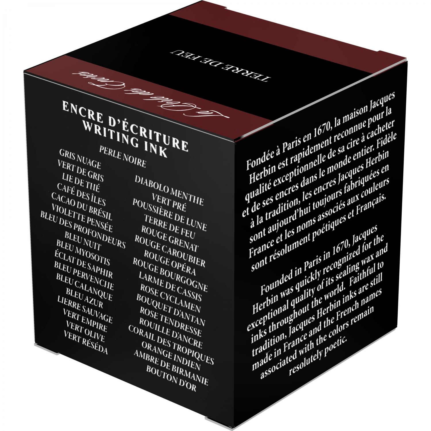 Imagine Produs Calimara Cerneala 30 ml Jacques Herbin Writing The Pearl of Inks Terre De Feu