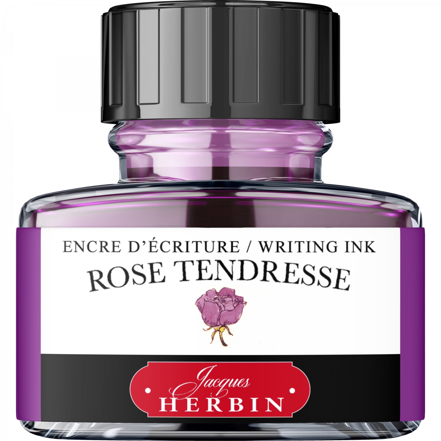 Imagine Produs Calimara Cerneala 30 ml Jacques Herbin Writing The Pearl of Inks Rose Tendresse