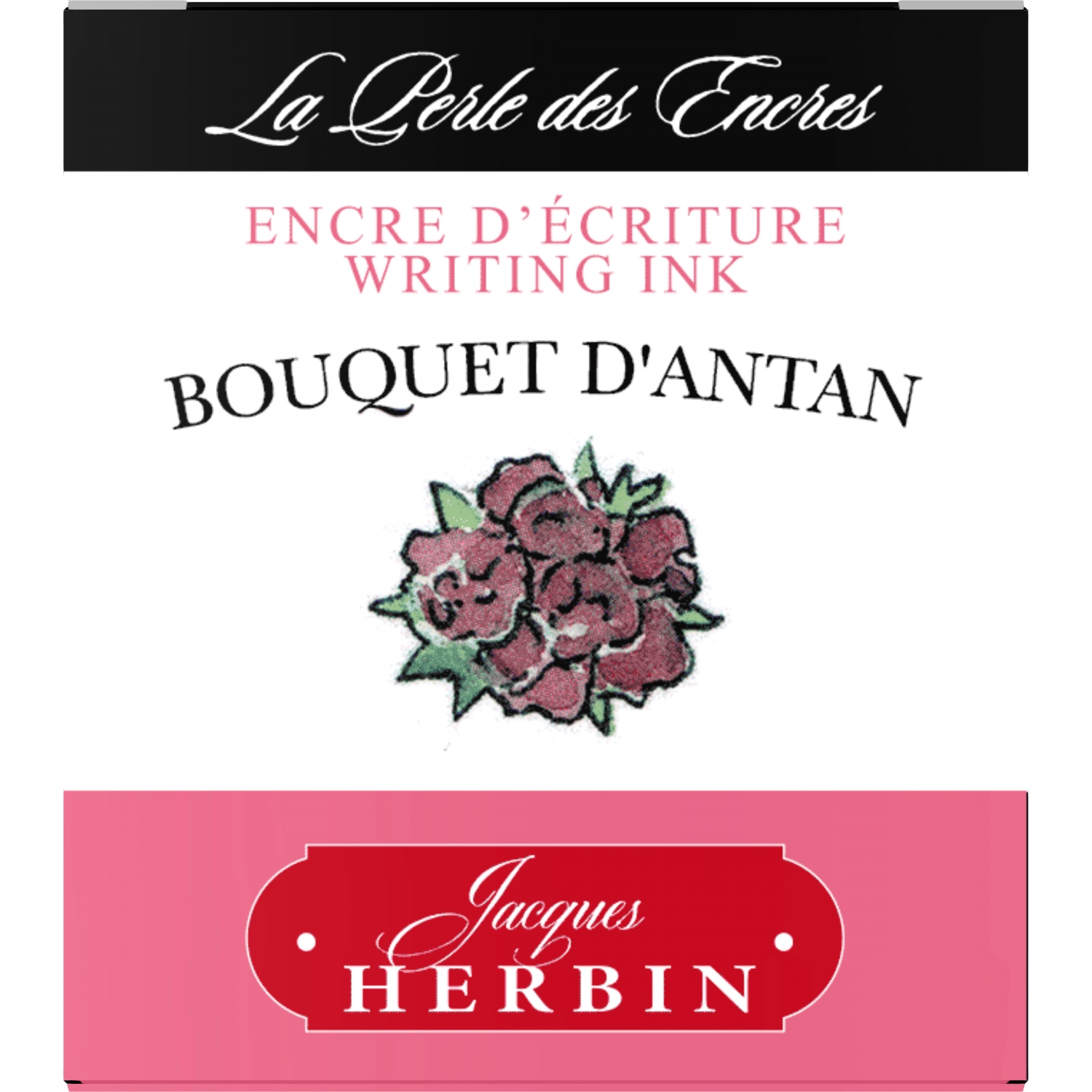 Imagine Produs Calimara Cerneala 30 ml Jacques Herbin Writing The Pearl of Inks Bouquet d'Antan