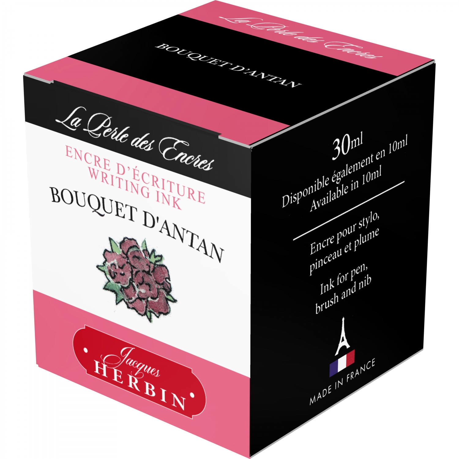 Imagine Produs Calimara Cerneala 30 ml Jacques Herbin Writing The Pearl of Inks Bouquet d'Antan