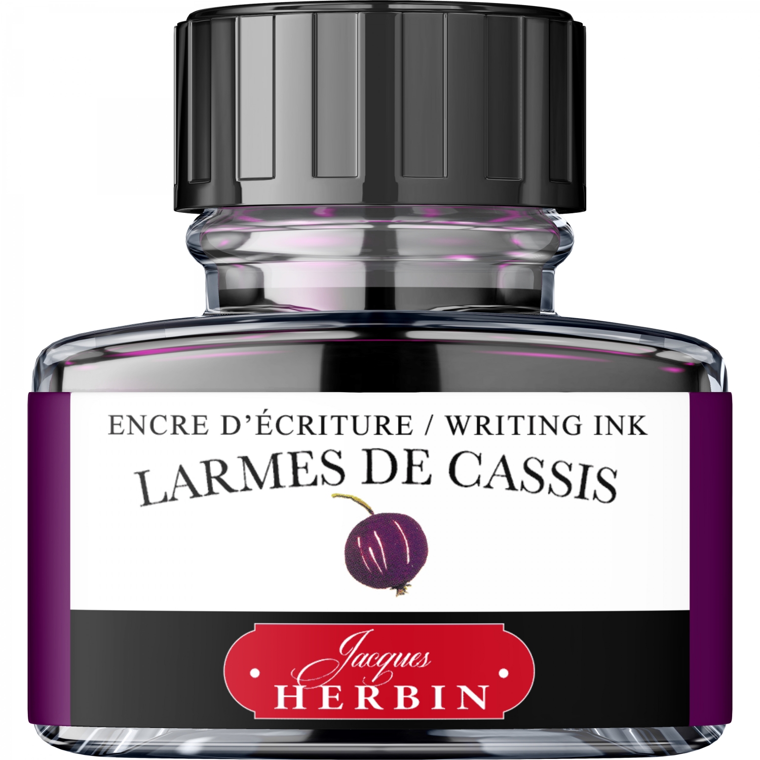 Imagine Produs Calimara Cerneala 30 ml Jacques Herbin Writing The Pearl of Inks Larmes de Cassis