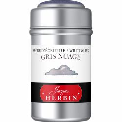Set 6 Cartuse Standard International Jacques Herbin Writing The Pearl of Inks Gris Nuage