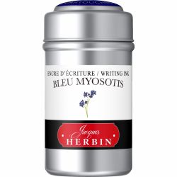 Set 6 Cartuse Standard International Jacques Herbin Writing The Jewel of Inks Bleu Myosotis