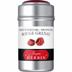 Set 6 Cartuse Standard International Jacques Herbin Writing The Jewel of Inks Rouge Grenat