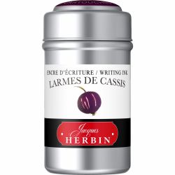 Set 6 Cartuse Standard International Jacques Herbin Writing The Pearl of Inks Larmes de Cassis