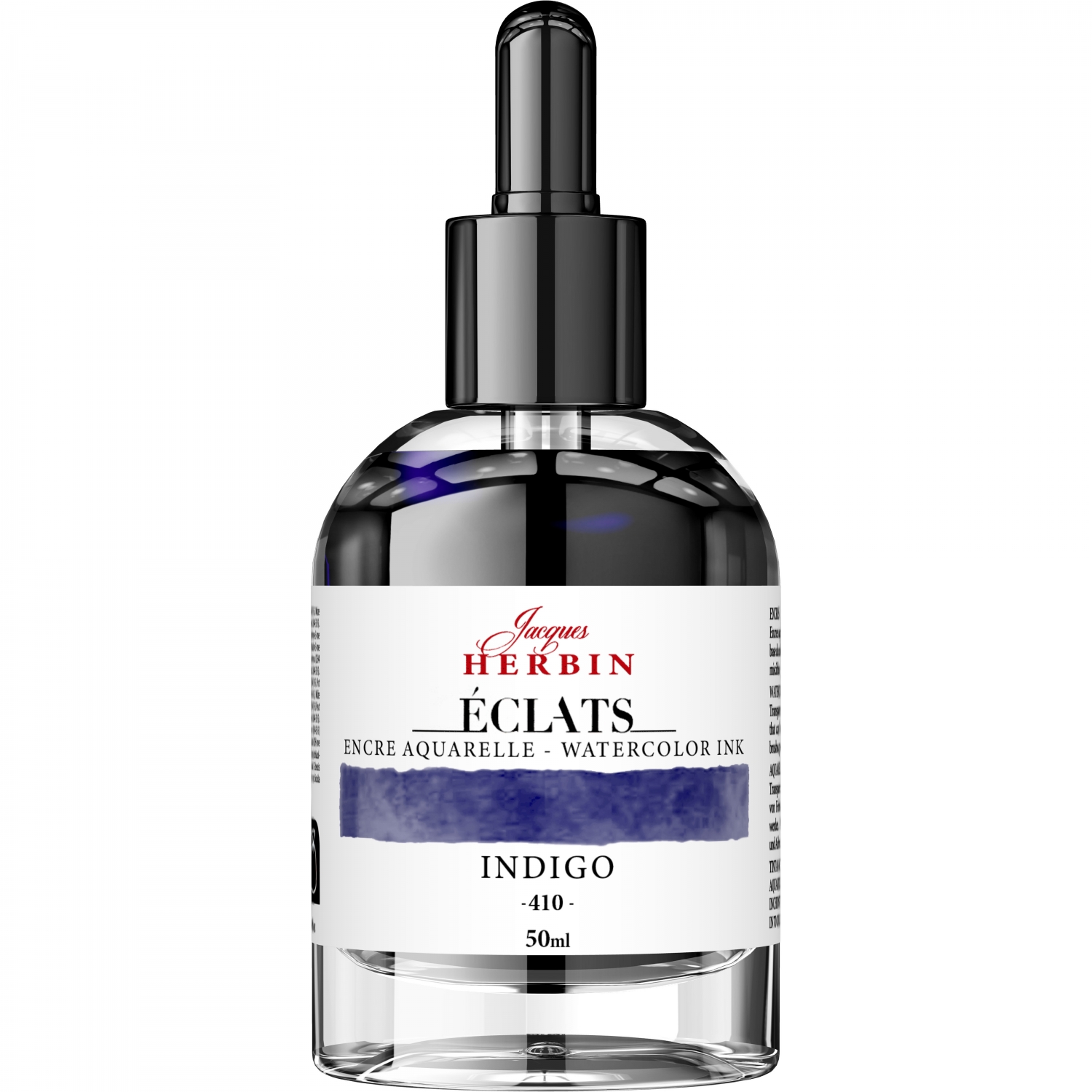 Imagine Produs Calimara Cerneala 50 ml Jacques Herbin Fine Arts Eclats Watercolor Indigo
