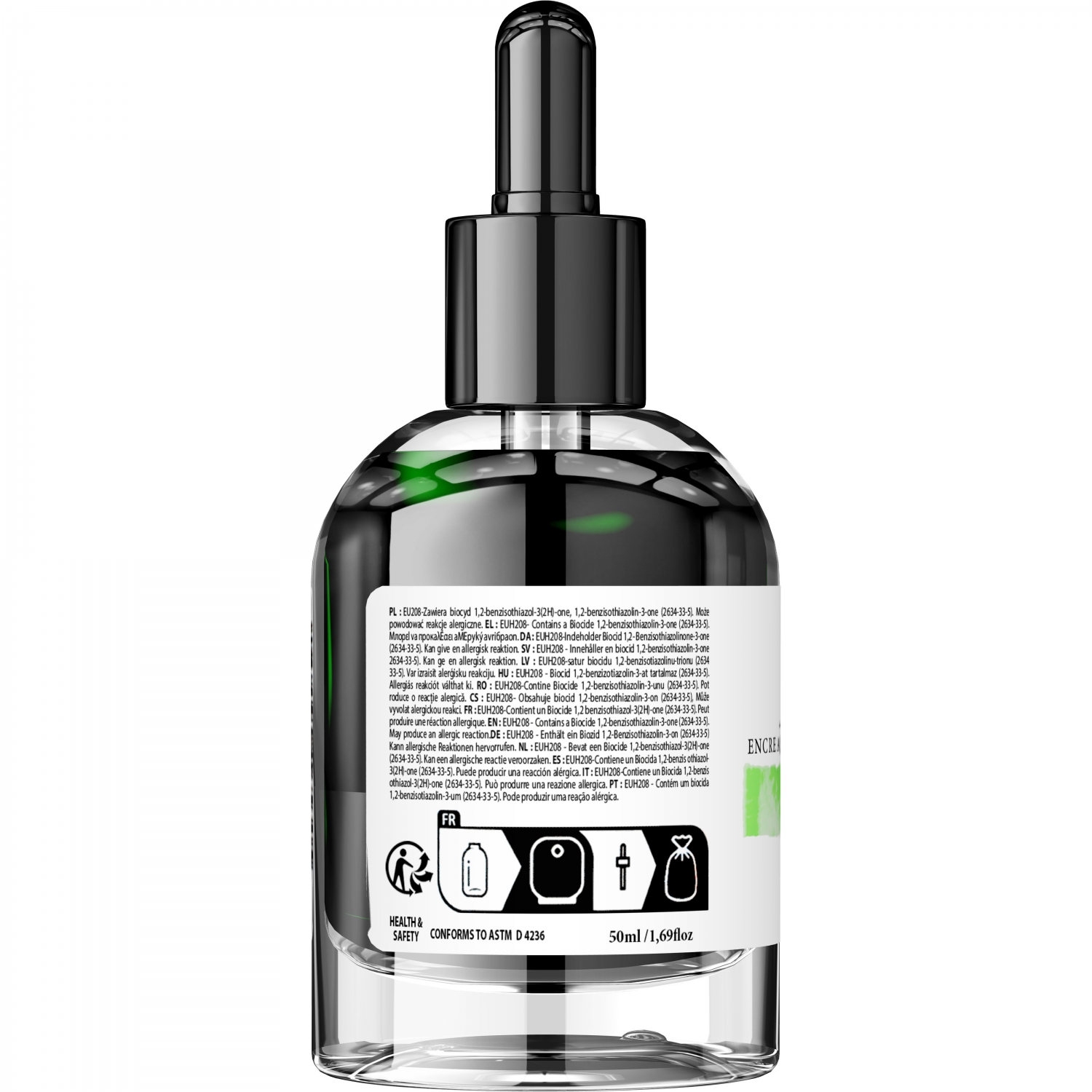 Imagine Produs Calimara Cerneala 50 ml Jacques Herbin Fine Arts Eclats Watercolor Vert Anis