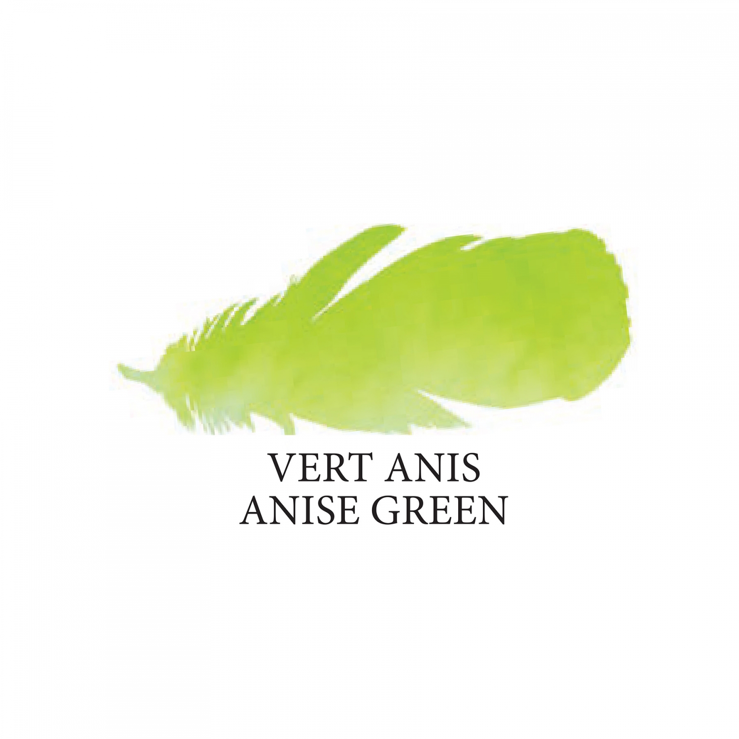 Imagine Produs Calimara Cerneala 50 ml Jacques Herbin Fine Arts Eclats Watercolor Vert Anis