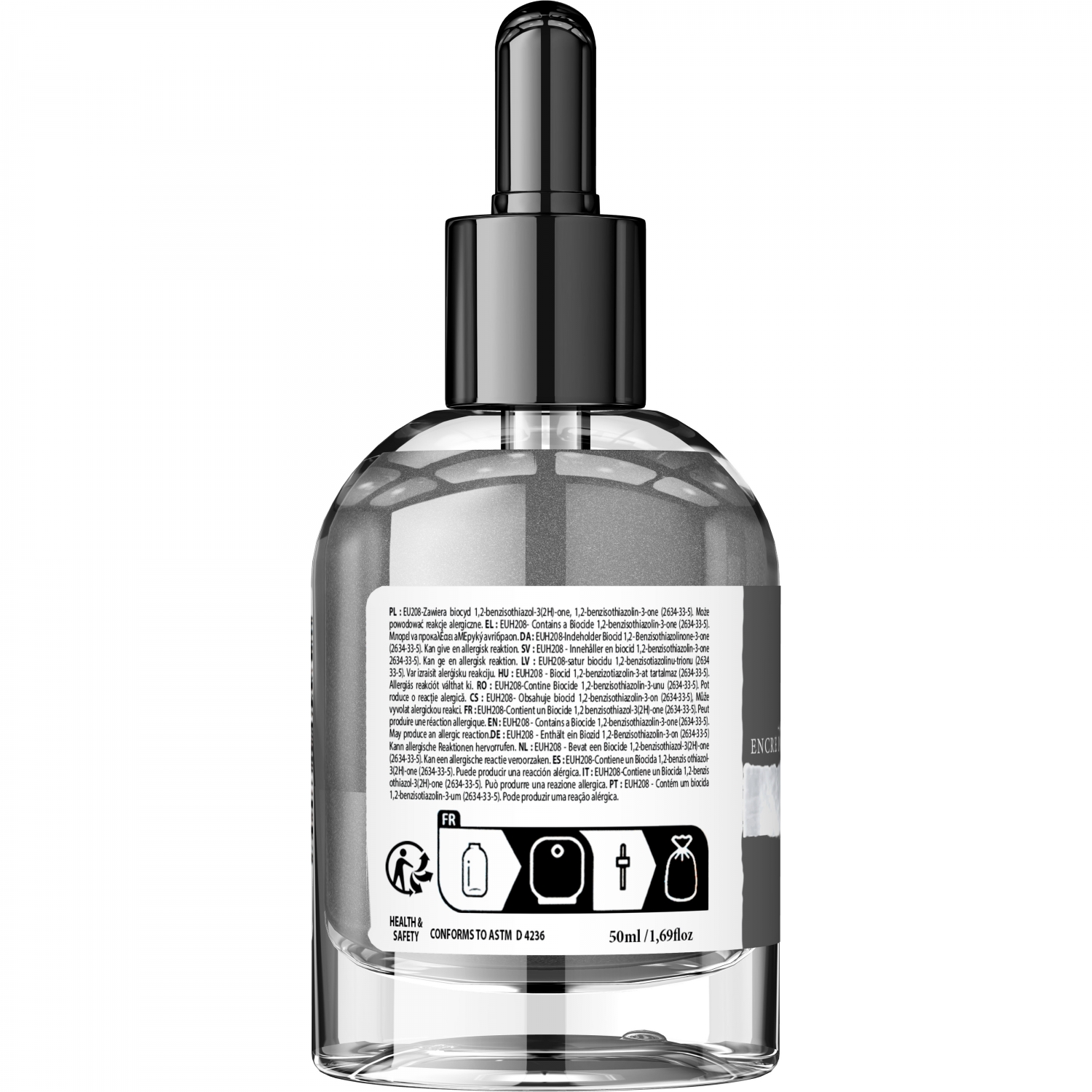 Imagine Produs Calimara Cerneala 50 ml Jacques Herbin Fine Arts Eclats Pigmented Argent