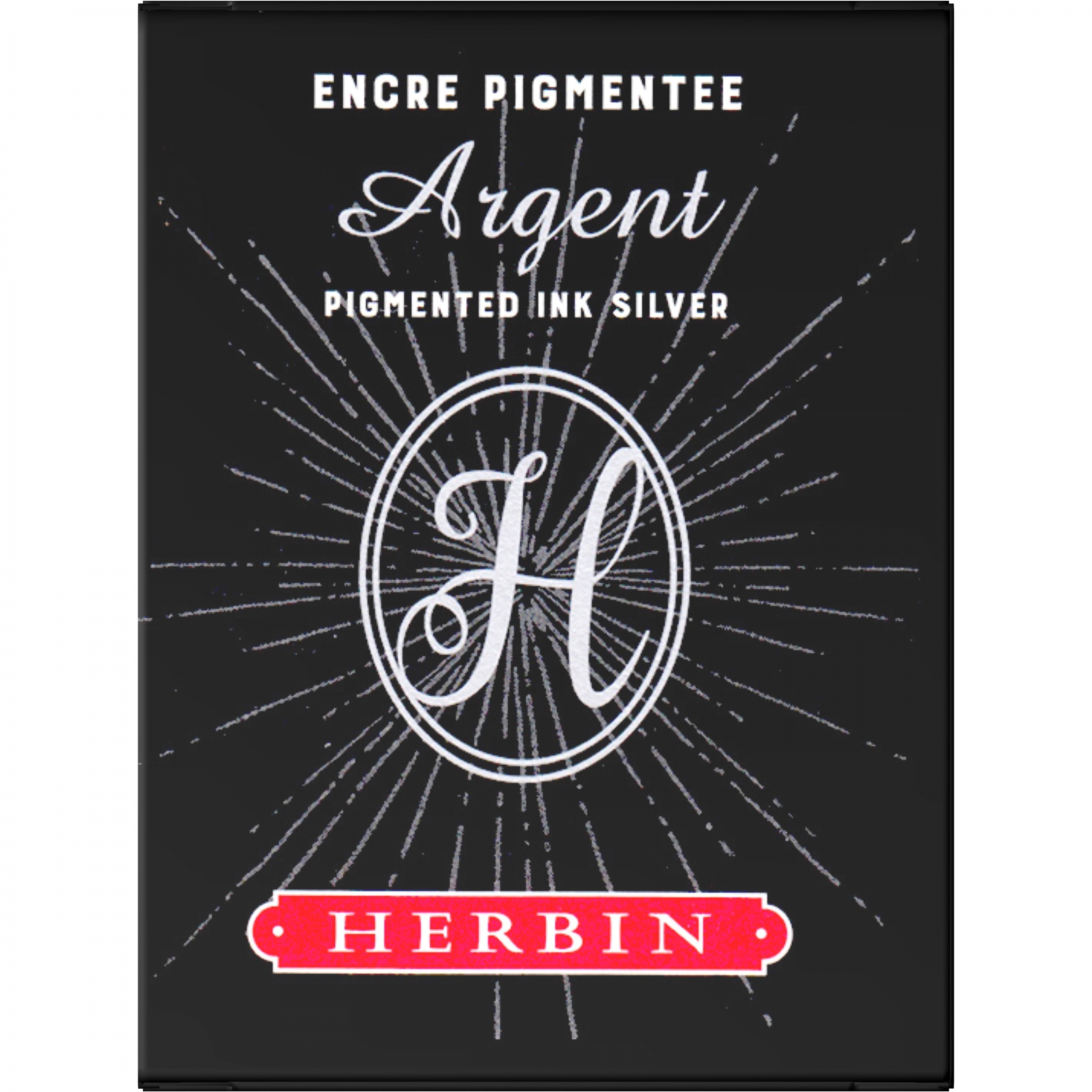Imagine Produs Calimara Cerneala 30 ml Jacques Herbin Fine Arts Pigmented Argent