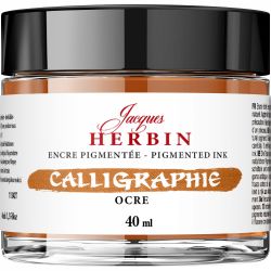 Calimara 40 ml Jacques Herbin Fine Arts Calligraphy Pigmented Ocre