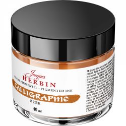 Calimara 40 ml Jacques Herbin Fine Arts Calligraphy Pigmented Ocre