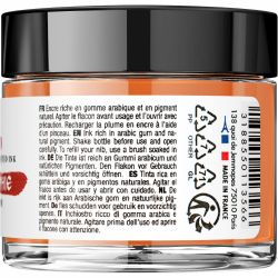 Calimara 40 ml Jacques Herbin Fine Arts Calligraphy Pigmented Orange Tangerine