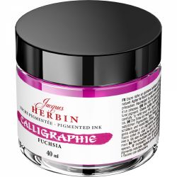 Calimara 40 ml Jacques Herbin Fine Arts Calligraphy Pigmented Fuchsia