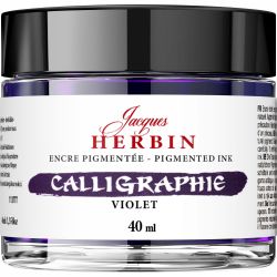 Calimara 40 ml Jacques Herbin Fine Arts Calligraphy Pigmented Violet