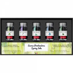 Set 5 Calimara 10 ml Jacques Herbin Writing Seasons Spring