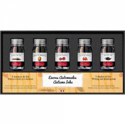 Set 5 Calimara 10 ml Jacques Herbin Writing Seasons Autumn