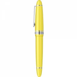 Stilou King Size 21k Nib Sailor King of Pens LP Mandarin Yellow RHT