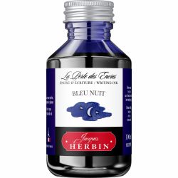 Calimara 100 ml Jacques Herbin Writing The Pearl of Inks Bleu Nuit