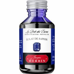 Calimara Cerneala 100 ml Jacques Herbin Writing The Pearl of Inks Eclat de Saphir