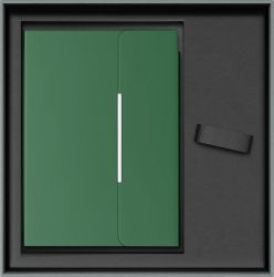 Cutie Cadou Parker Duo cu Notes  B6 Green Royal III