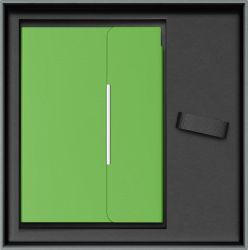 Cutie Cadou Parker Duo cu Notes  B6 Lime Royal III