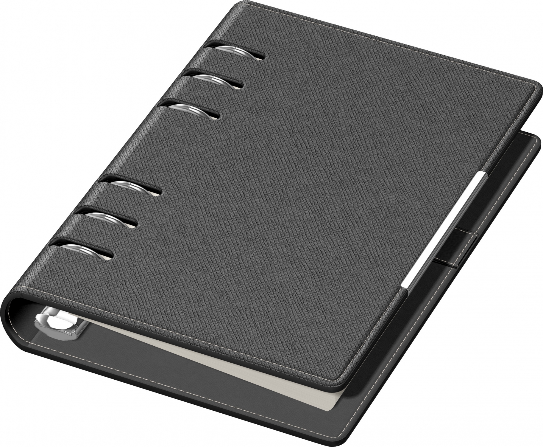 Imagine Produs Cutie Cadou Parker Duo cu Organizer 6 inele B6 Black Royal III