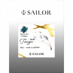 Calimara 50 ml Sailor Manyo 5th Anniversary Tsuyu - Dew - Blue Black