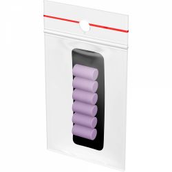 Mini Radiera Creion Mecanic Ballograf Rondo Lilac - 6 Buc