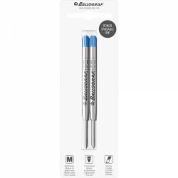 Mina Pix Ballograf Rondo Erase Blue - Mediu - 2 Buc