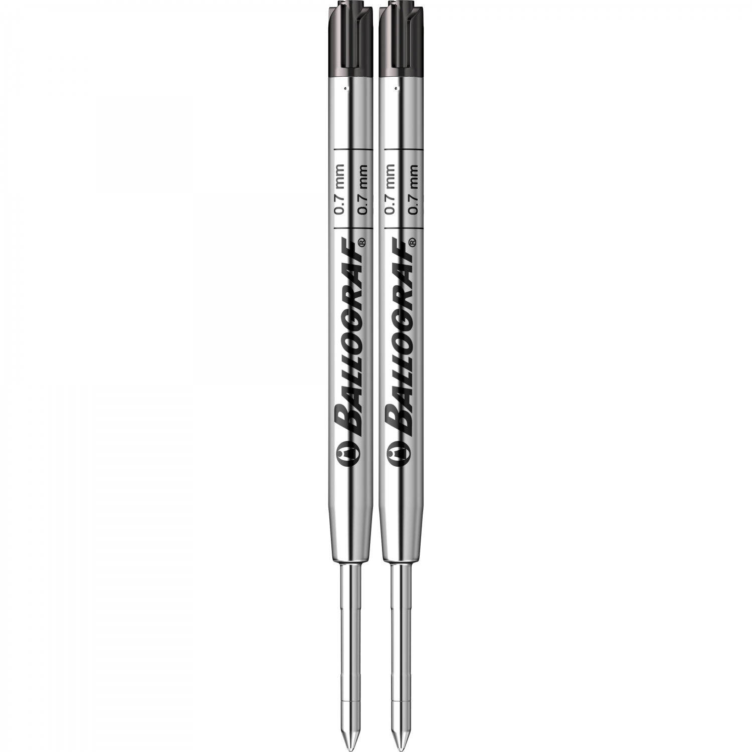 Imagine Produs Mina Pix Ballograf Rondo Erase Black - Mediu - 2 Buc