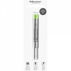 Mina Pix Ballograf Rondo Erase Neon Green - Mediu - 2 Buc