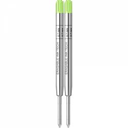 Mina Pix Ballograf Rondo Erase Neon Green - Mediu - 2 Buc