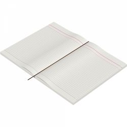 Caiet A4 Tsubame Extra Thick 200 - White Lined 8 mm - 400 pagini 81.4 g/mp page marker - A5006