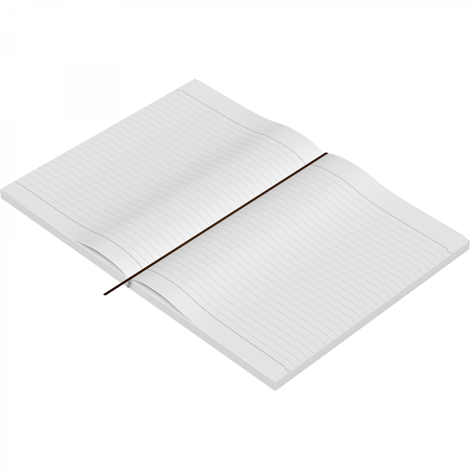 Imagine Produs Caiet B5 Tsubame Extra Thick 200 - White Lined 8 mm - 400 pagini 81.4 g mp page marker - W3013